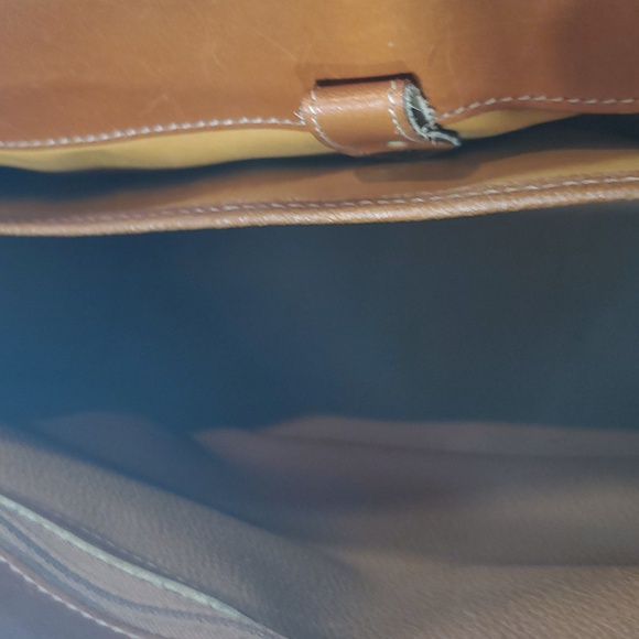 Vintage dooney & Bourke allweather  large top handle satchel crossbody bag - Picture 15 of 16